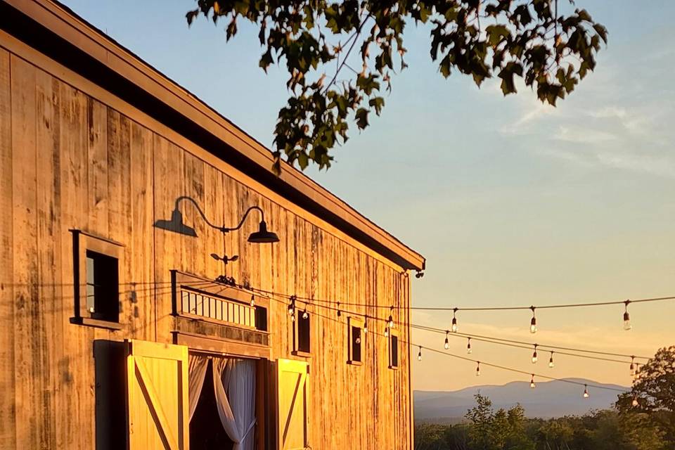 Barn at Sunset