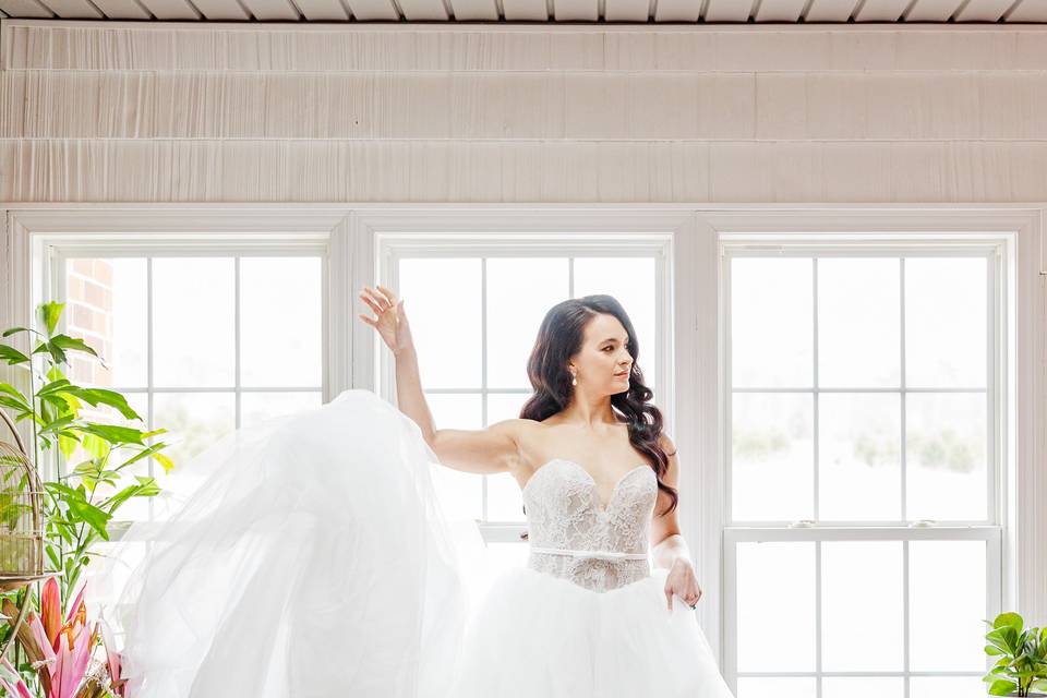 Bridal portrait
