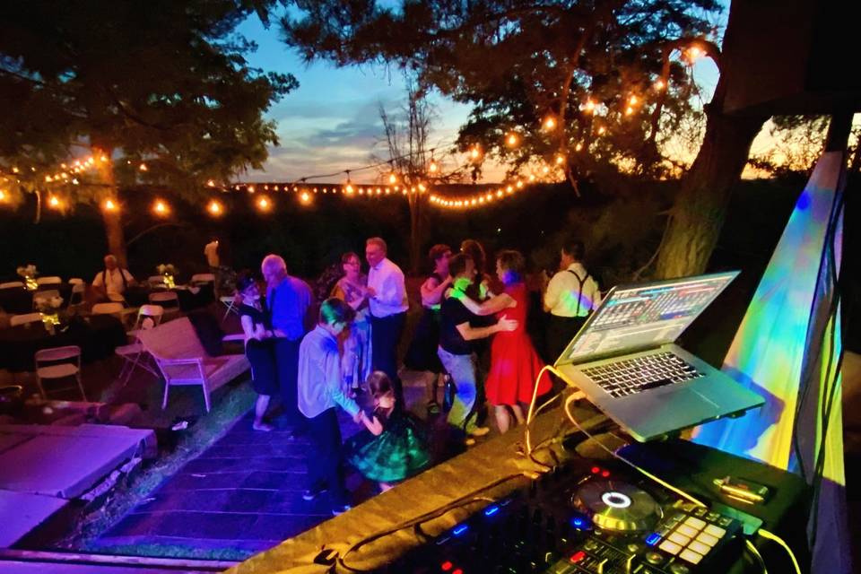 Dancing the night away!