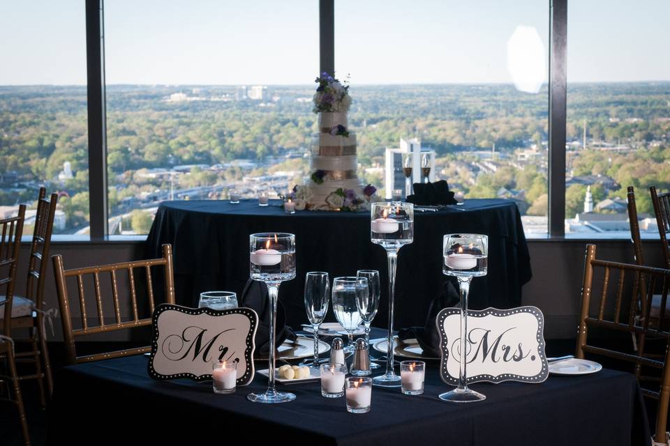 Sweethearts table