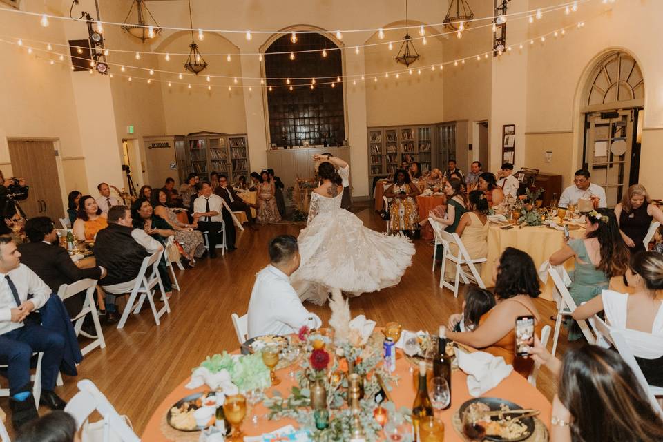 First dance- indoors