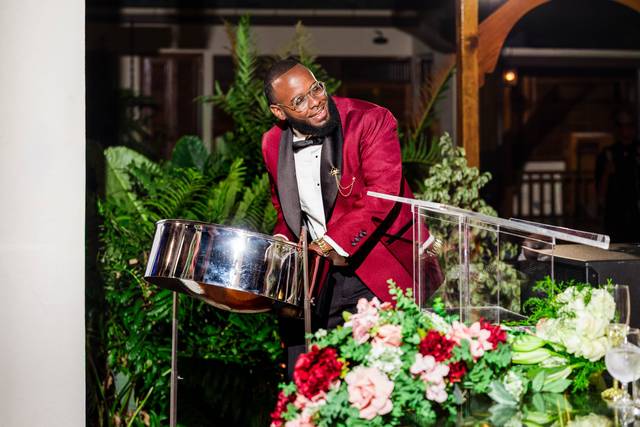 Keishaun Julien at wedding