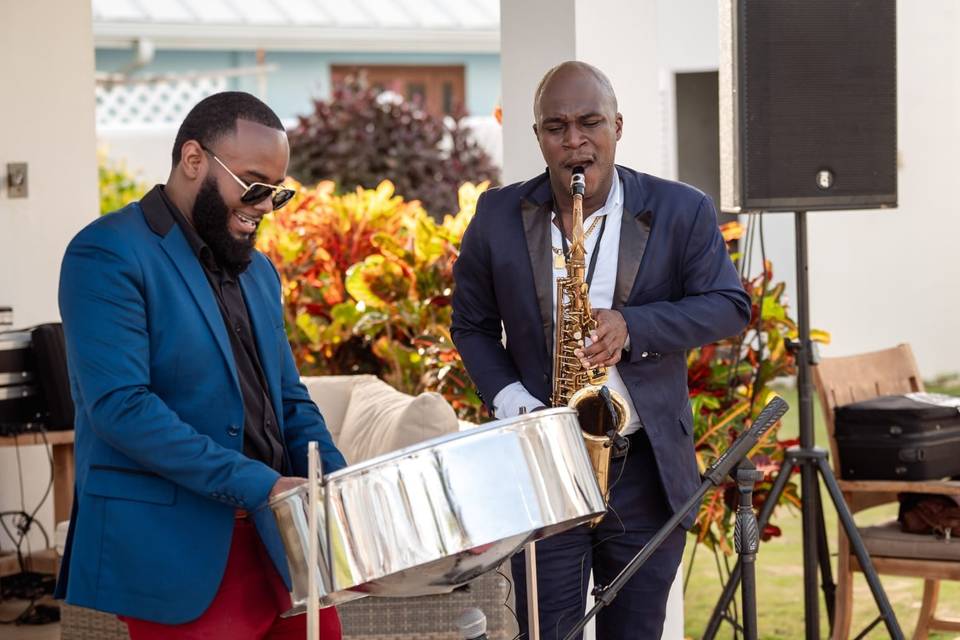 Steelpan and Saxophone Duet
