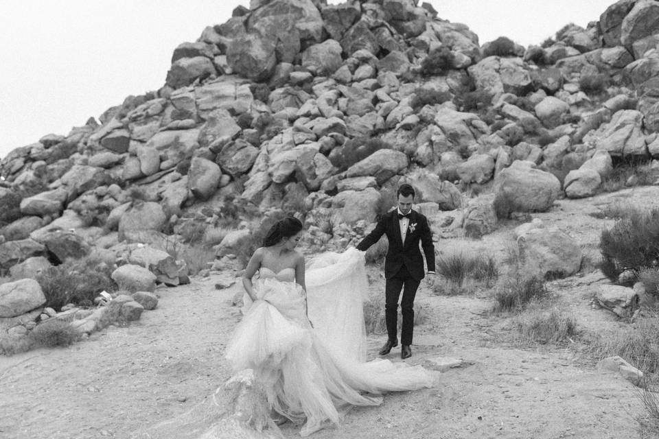 Invisible House Wedding