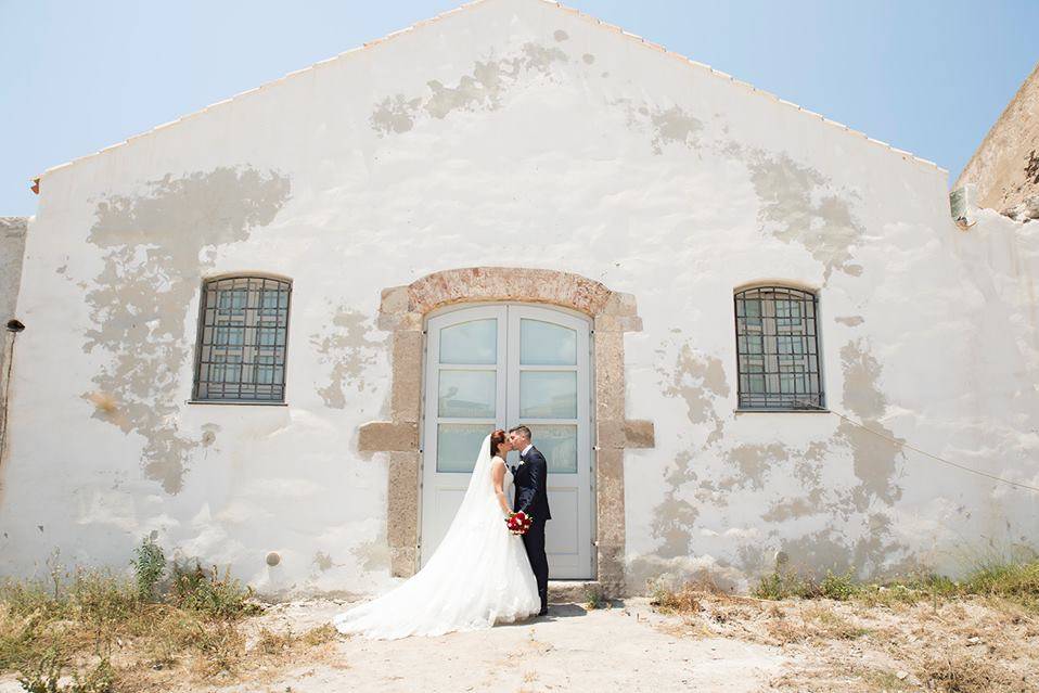 Old church on the sea