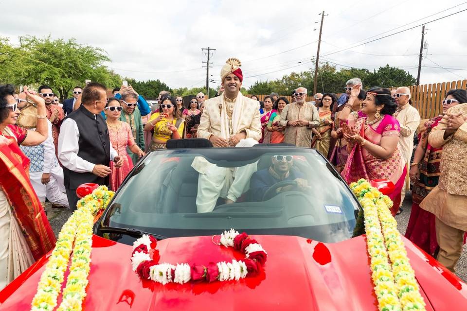 Wedding car