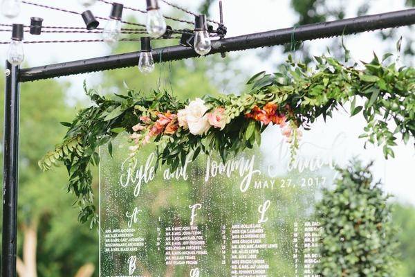 Wedding signage