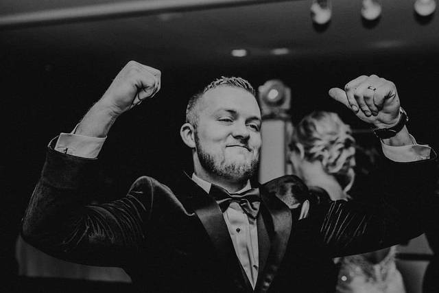 Stoked Groom