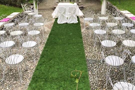 Ceremony in the garden