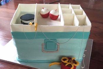 Grooms Cake - Tackle Box