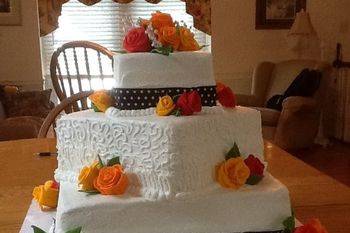 Wedding cake - fall