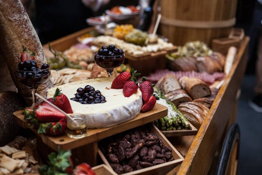 Cheeseboards galore.
