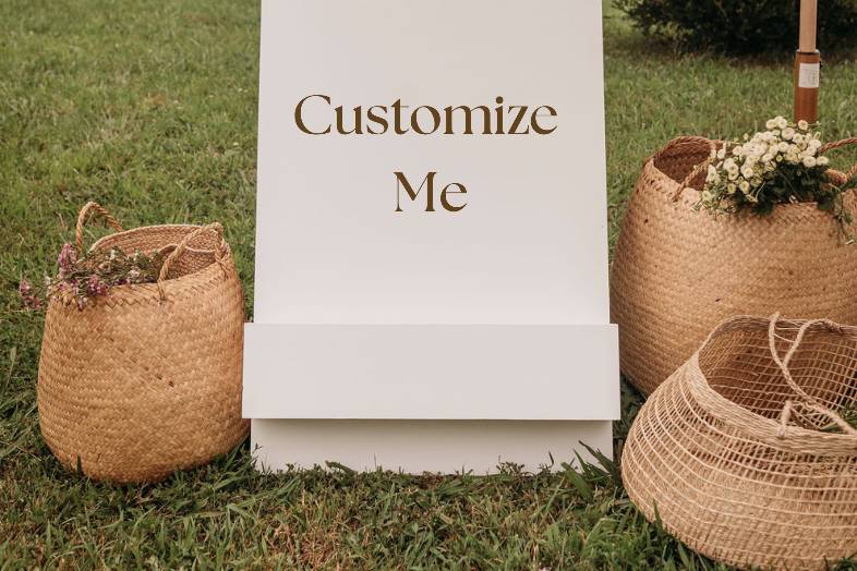 Customizable flower bar