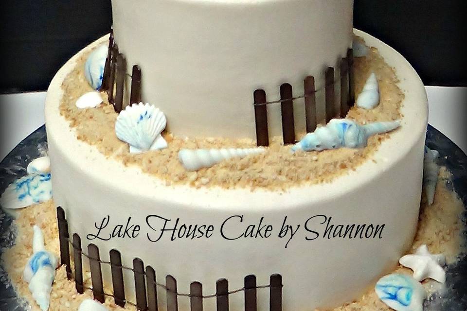 Lake House Cake by Shannon