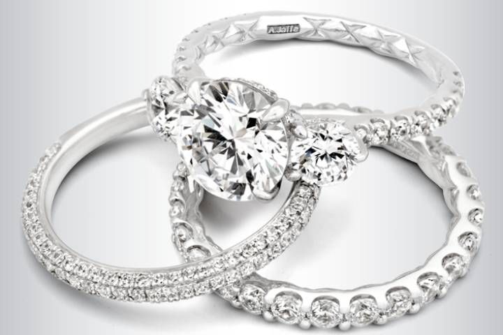 Three Stone Engagement RIng