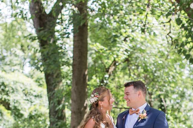 Bride and groom