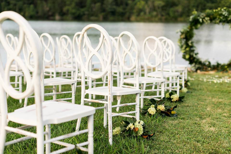 Chairs for the guests