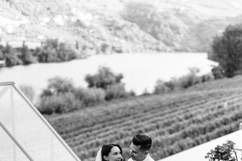 Couple in Douro Valley