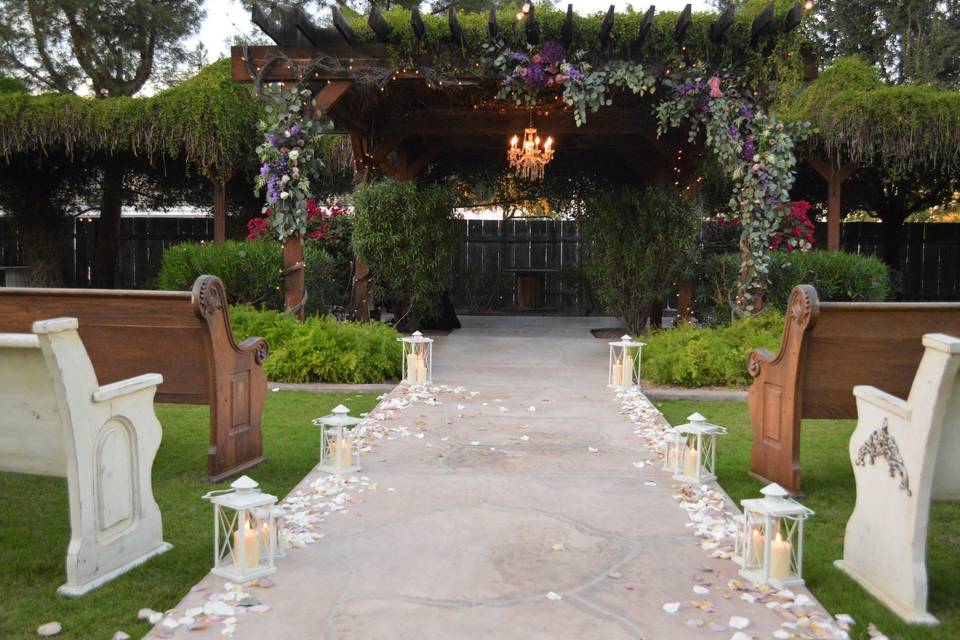 Wedding aisle