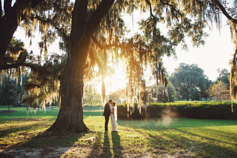 Couple kissing