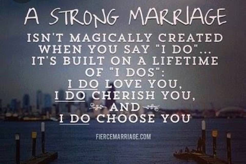 A strong marriage