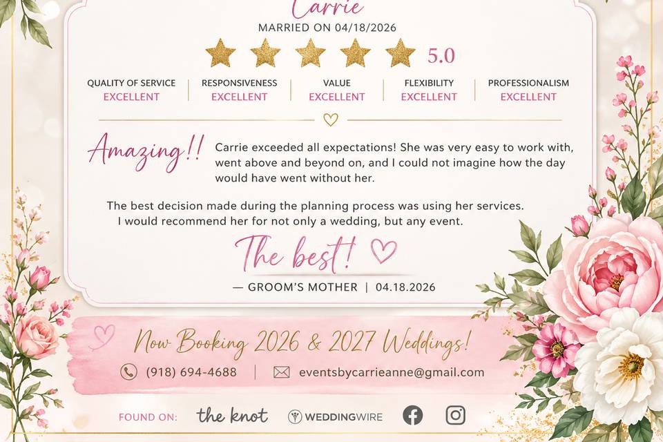 ⭐️⭐️⭐️⭐️⭐️