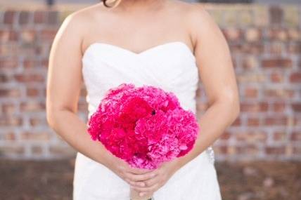 Pink flower bouquet