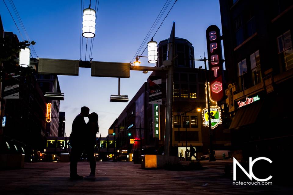 Downtown Engagement Shoot