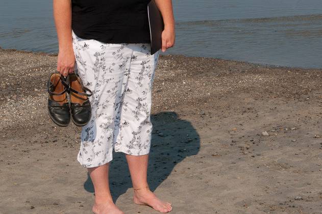 I'll go anywhere you want to get married.  I've climbed mountains, hiked through the woods, and this day was the beach.  I officiate at the most formal and the most casual affairs.