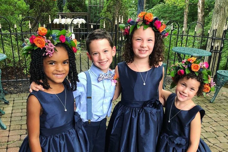 Flower girls and Ringbearer