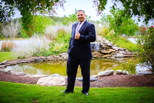 DJ in a suit