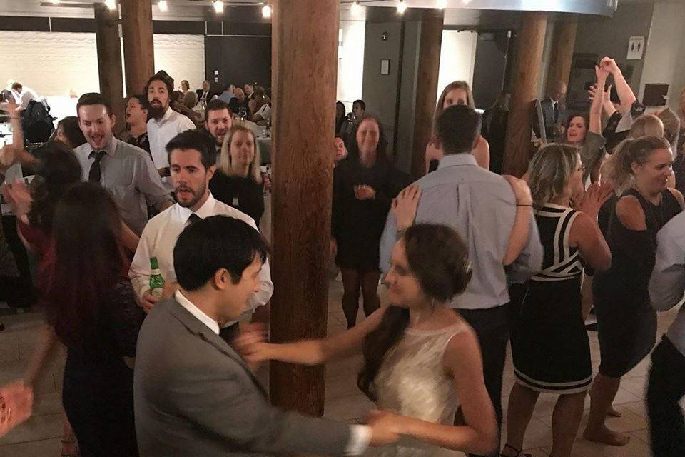 Wedding dance floor