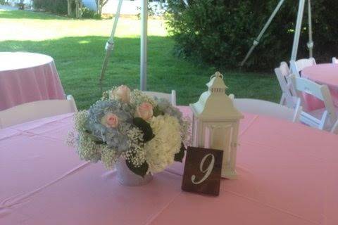 Small flower centerpiece