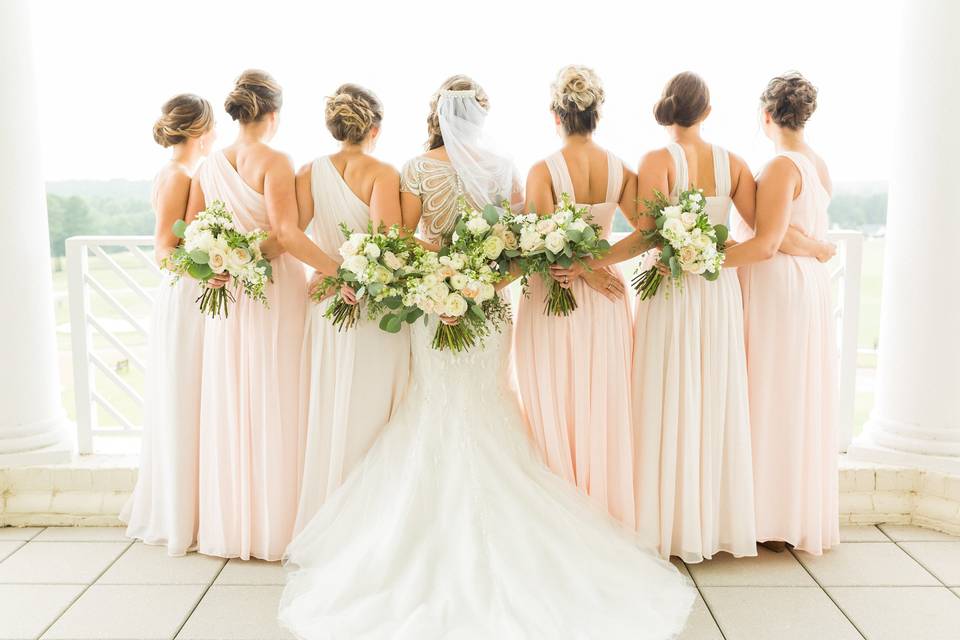 Bride and bridesmaids - 88 Love Stories