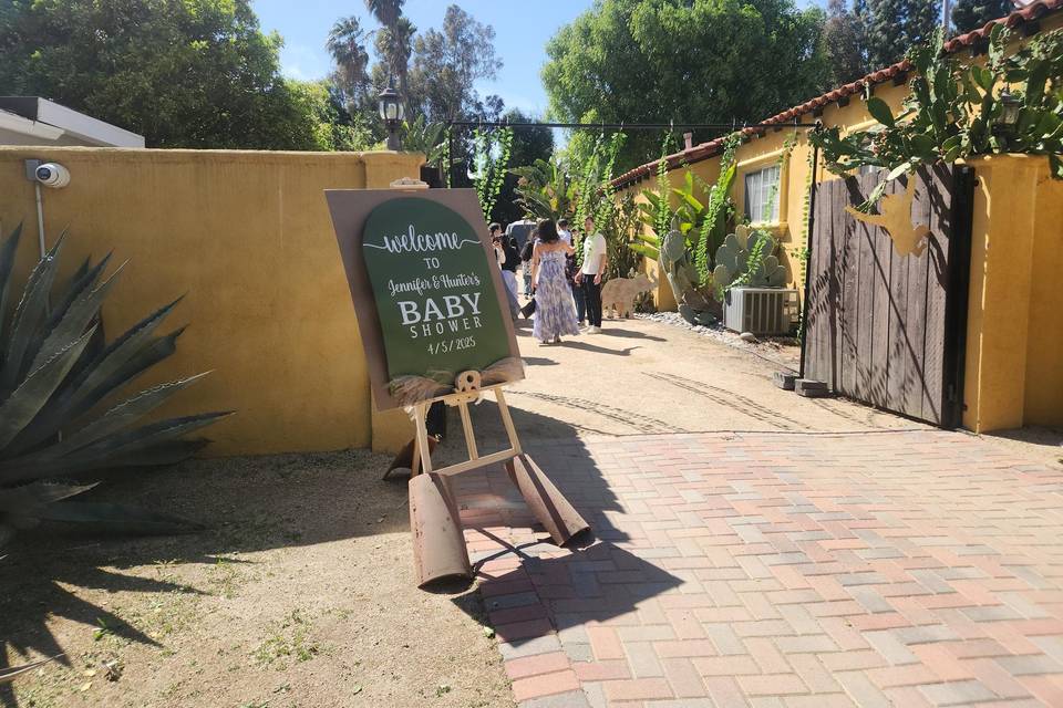 Welcoming Event Entrance