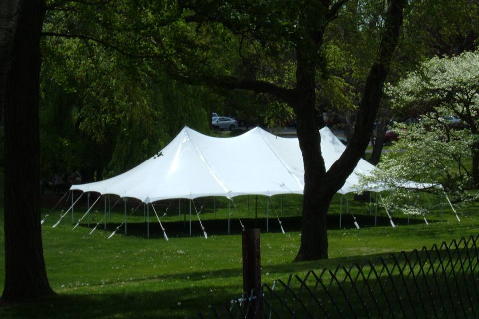 Tent setup