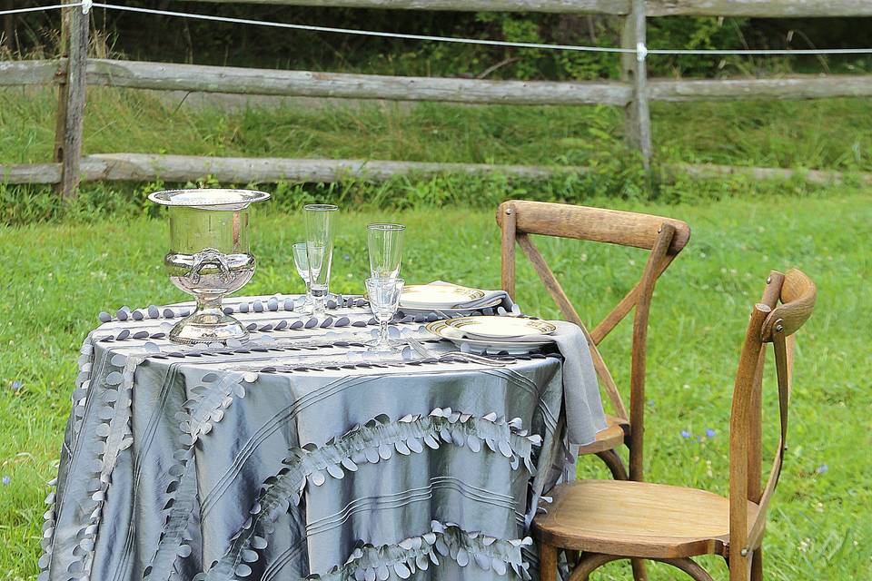 Organza Red Sash » A to Z Party Rental, PA