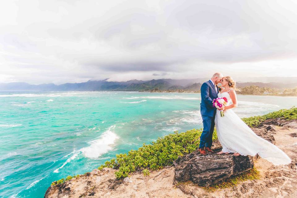 Destination Wedding Photography. Hawaii Elopement Wedding Photographer - By Keoni Michael
