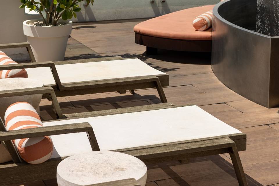 Rooftop Pool Area