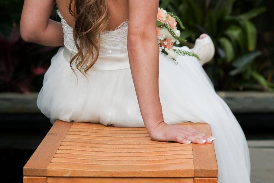 Bride at Daniel Stowe