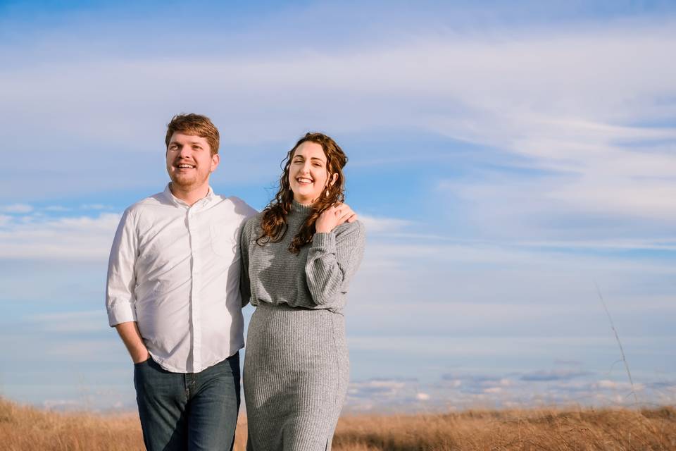 Couple at beach