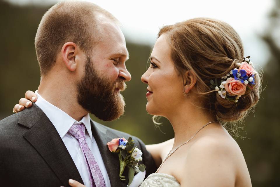 Hair flowers