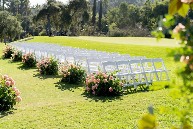 In-house white chairs