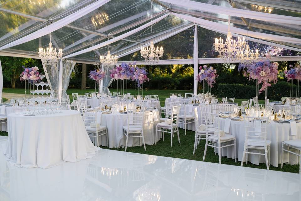 Linar Eventi: Chandelier “Crys