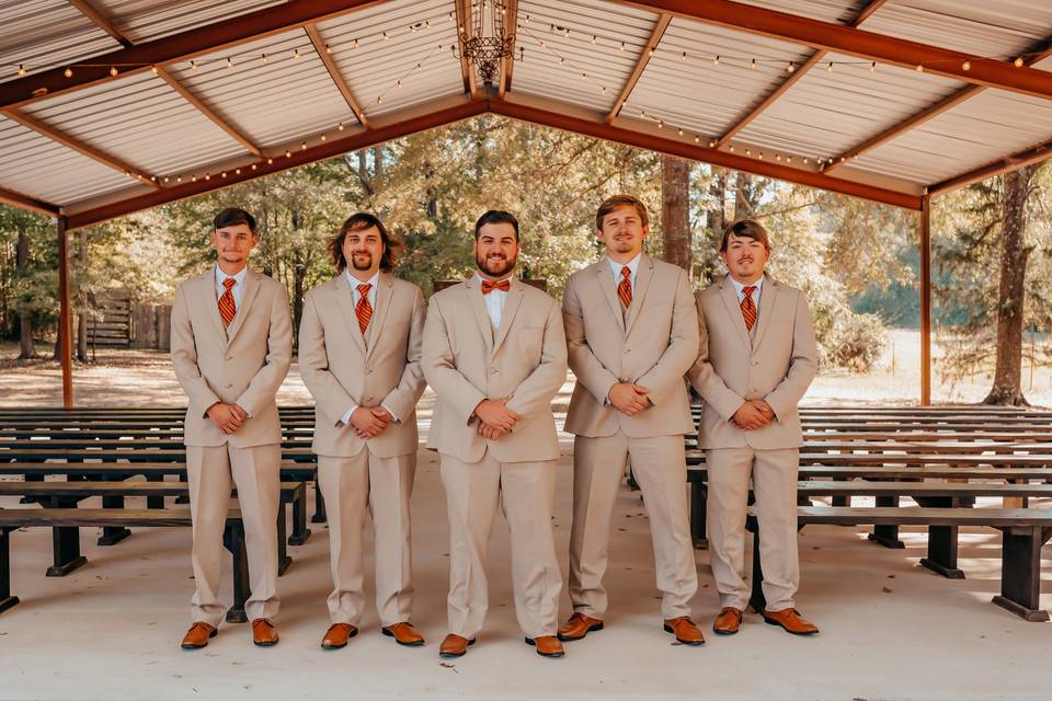 The groomsmen