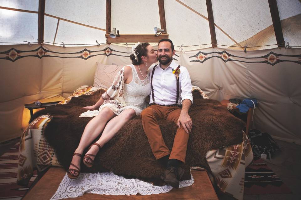 Tipi Village Wedding