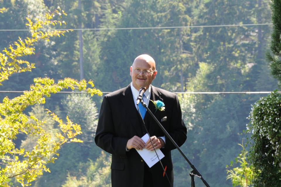 Chaplain Dale Weddings