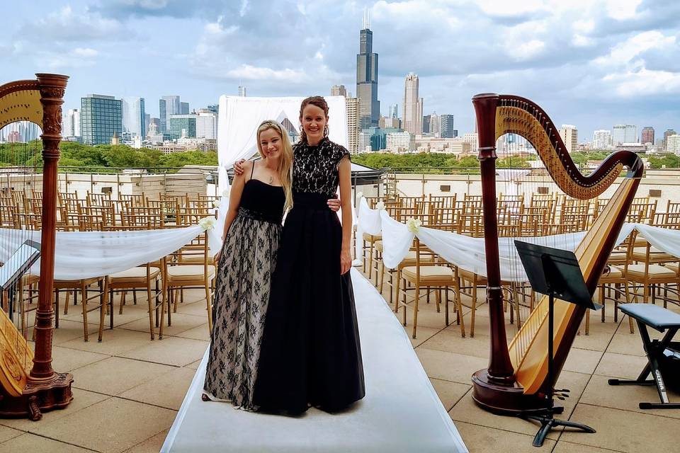 2HarpsChicago Wedding Duo - available upon request