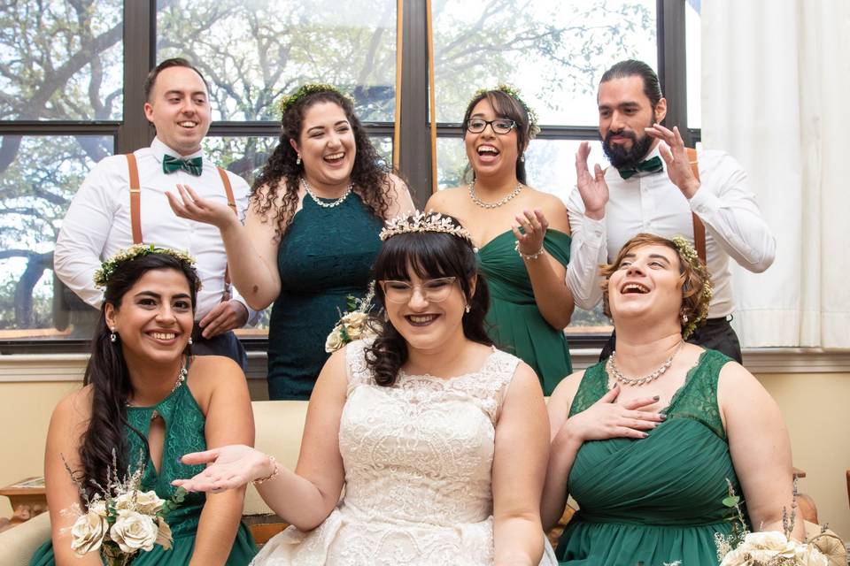 Bridal Party Fun