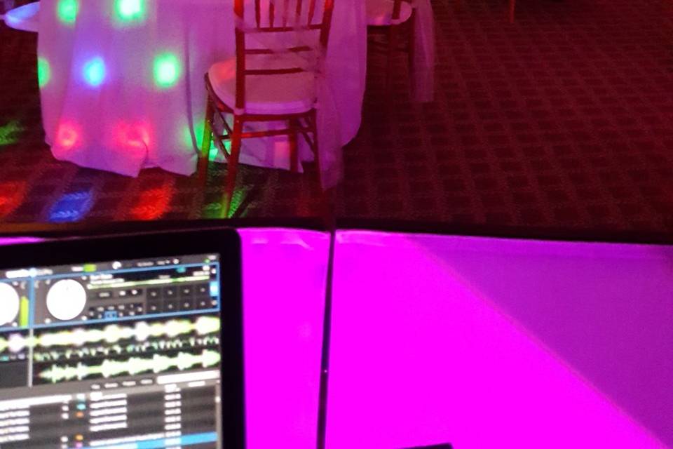 Uplighting and dance lights